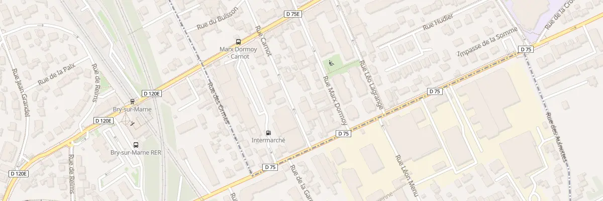 Plan du 30B Rue Carnot à Noisy-le-Grand