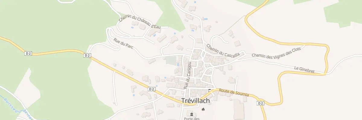 Plan du 13 Rue de l’Ange à Trévillach