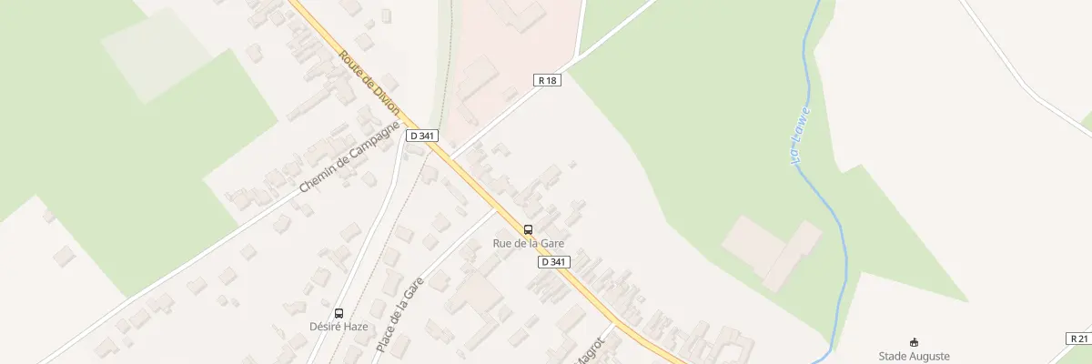 Plan du 604 Rue de la Gare à Houdain