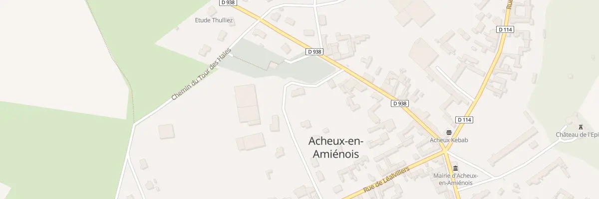 Plan du 12B Rle St Jean à Acheux-en-Amiénois