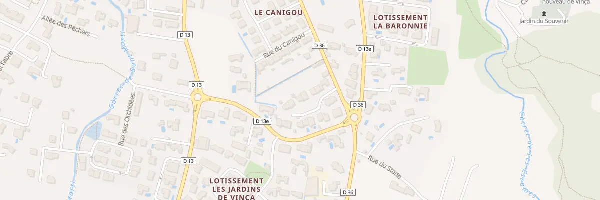 Plan du 8 Rue des Roses à Vinça