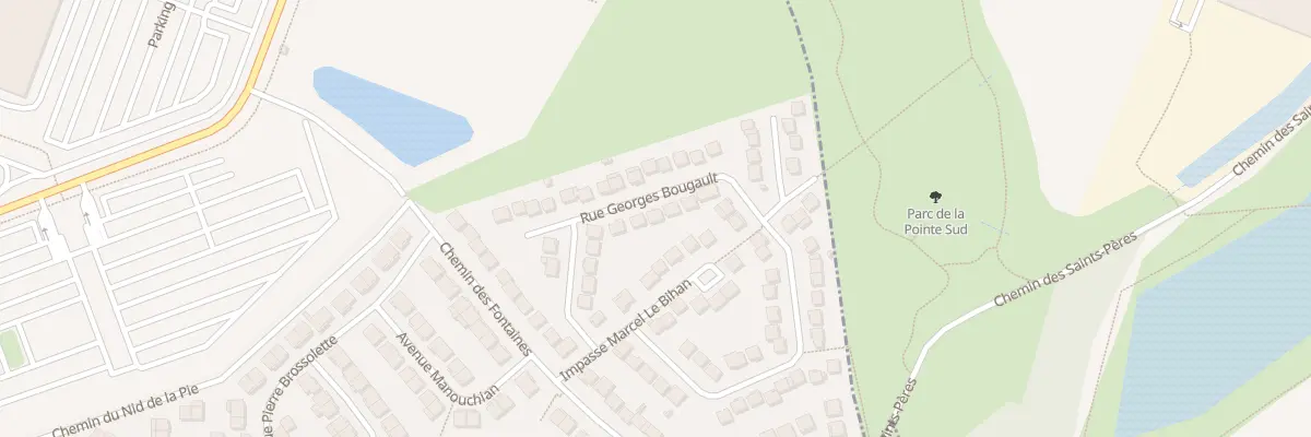 Plan du 18 Rue Georges Bougault à Villepinte