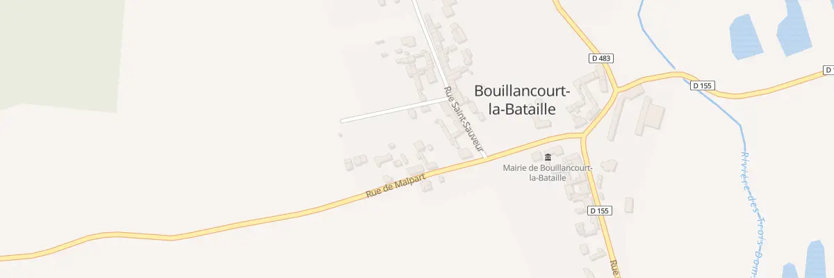 Plan du 6 Rue de Malpart à Bouillancourt-la-Bataille