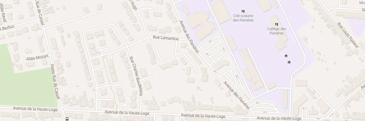 Plan du 32 Rue Chateaubriand à Hazebrouck