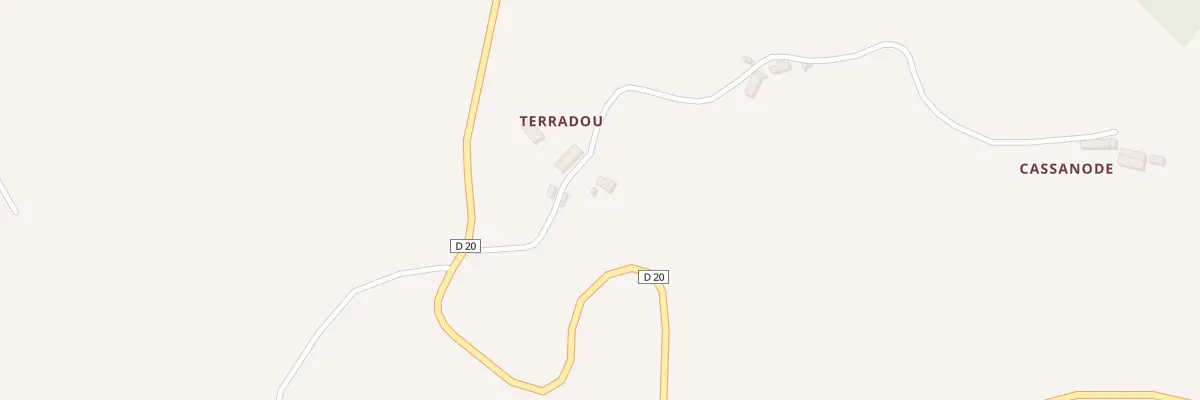 Plan du 5035 Terradou à Lapeyrugue