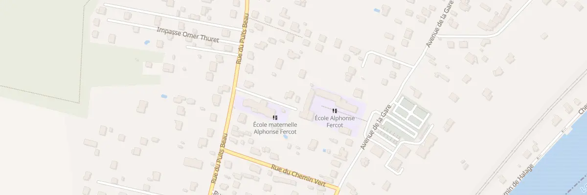 Plan du 44 Rue du Puits Beau à Saint-Fargeau-Ponthierry