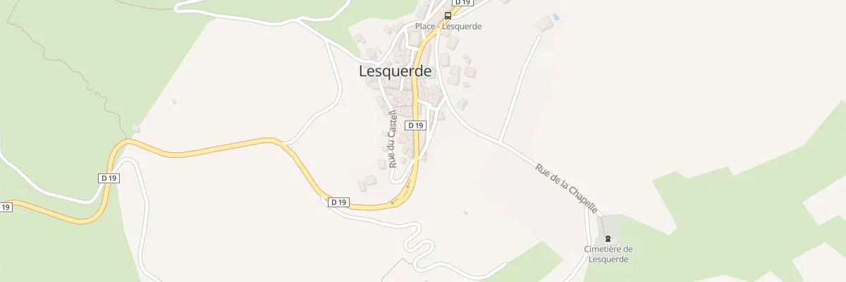Plan du 7 Rue des Jardins à Lesquerde