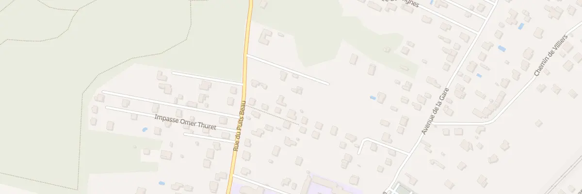 Plan du 64 Rue du Puits Beau à Saint-Fargeau-Ponthierry