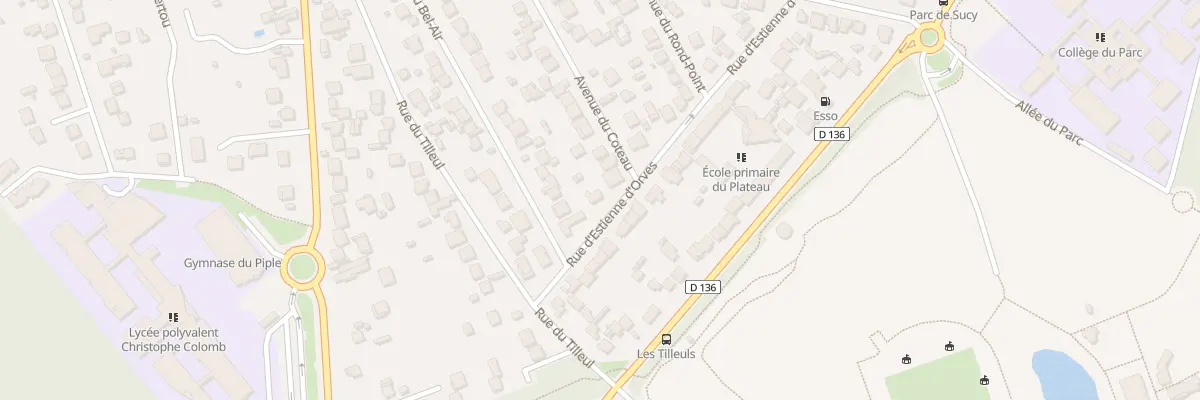 Plan du 56 Rue d’Estienne d’Orves à Sucy-en-Brie