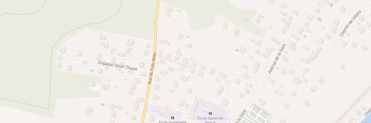 Plan du 60 Rue du Puits Beau à Saint-Fargeau-Ponthierry
