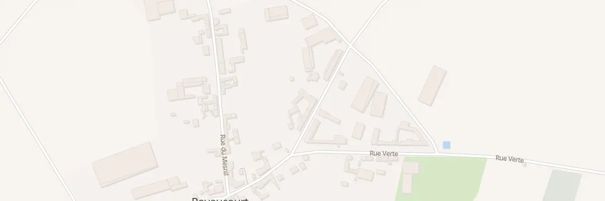 Plan du 13 Rue de Montdidier à Royaucourt