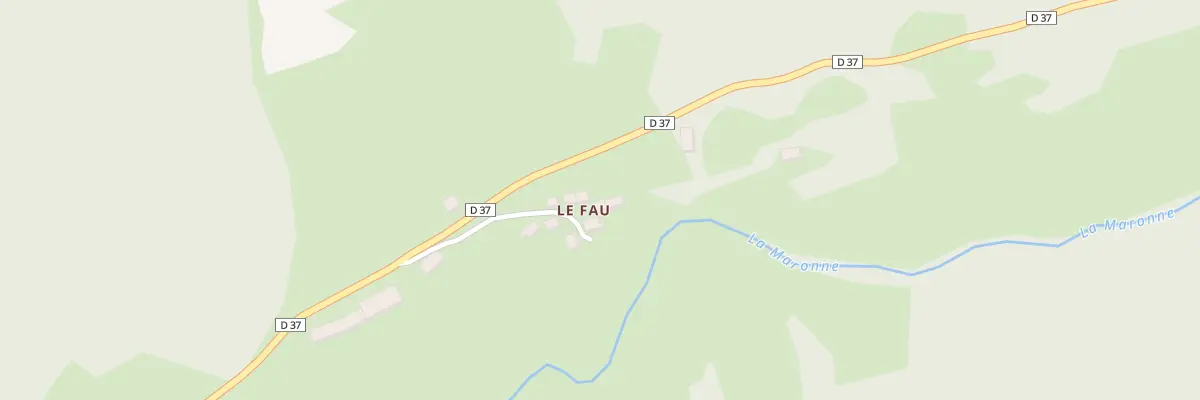 Plan du 5031 Le Fau à Saint-Paul-de-Salers