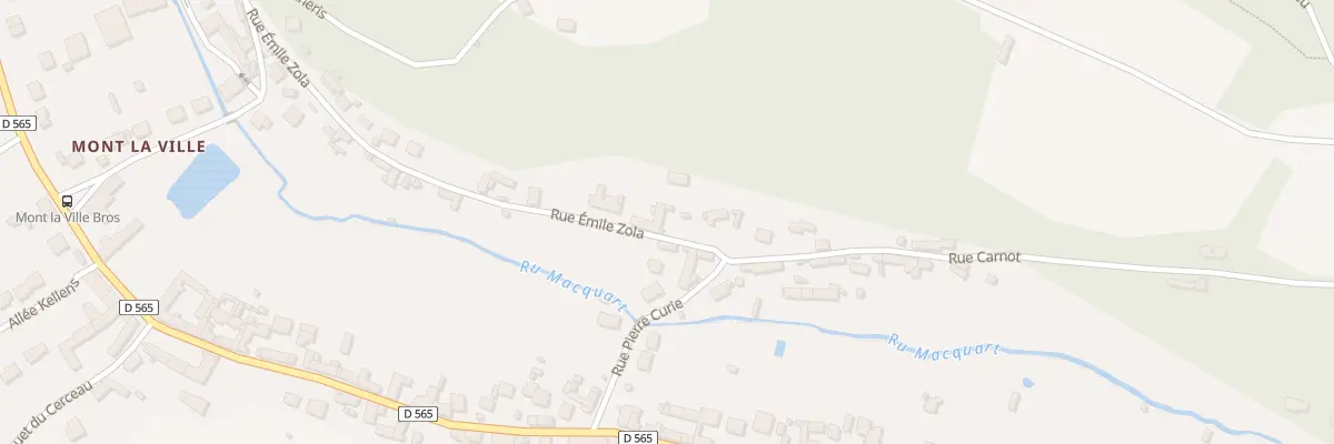 Plan du 4 Rue Emile Zola à Verneuil-en-Halatte