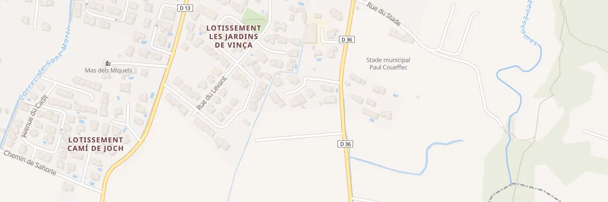 Plan du 5 Rue des Hortensias à Vinça