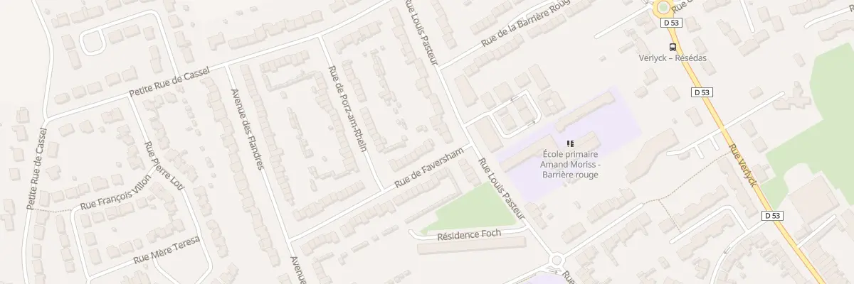 Plan du 39 Rue de Faversham à Hazebrouck