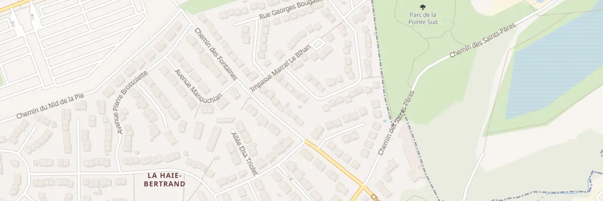 Plan du 77 Rue Georges Bougault à Villepinte