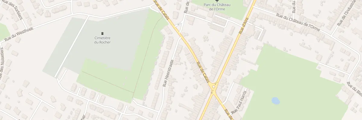 Plan du 1E Rue Heerstraete à Hazebrouck