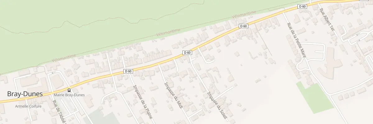 Plan du 62 Rue Auguste Coolen à Bray-Dunes