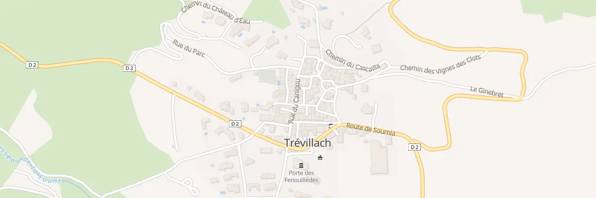 Plan du 8 Pl Jean Sire à Trévillach