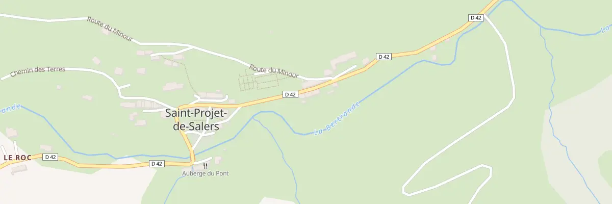 Plan du 5029 Le Bourg à Saint-Projet-de-Salers