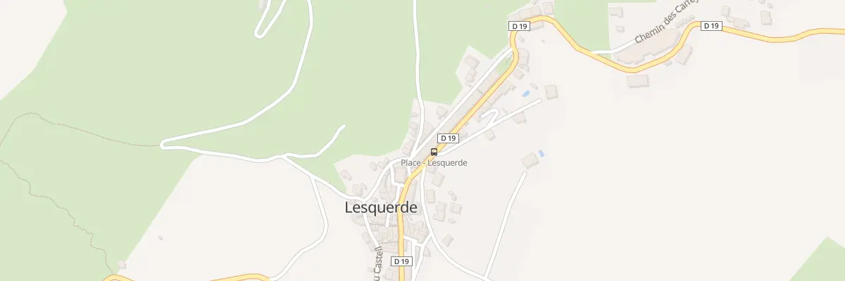 Plan du 32 Le Village à Lesquerde