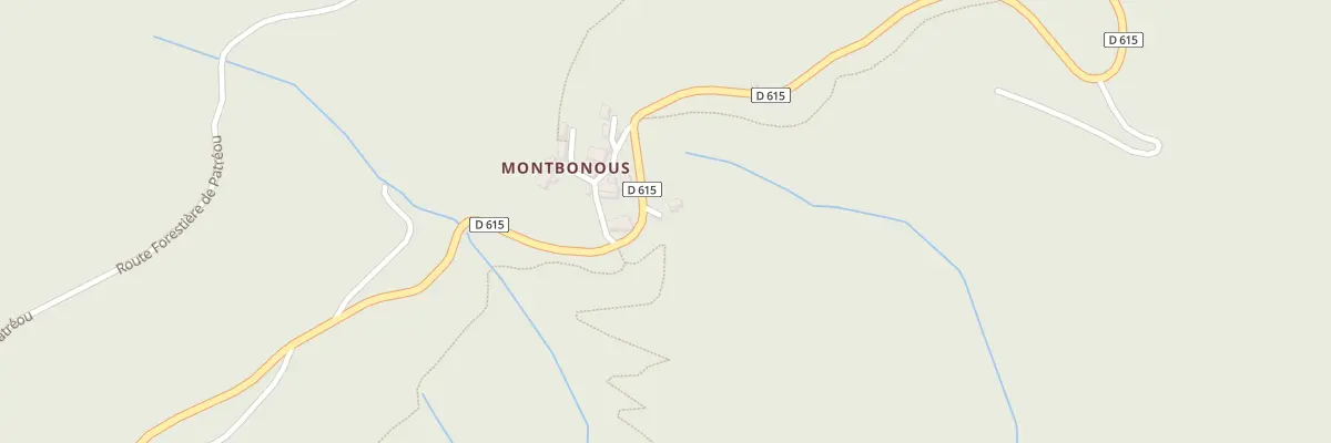 Plan du 5084 Hameau de Montbounous à Citou