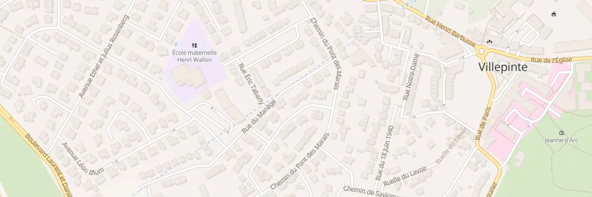 Plan du 10 Rue des Mimosas à Villepinte