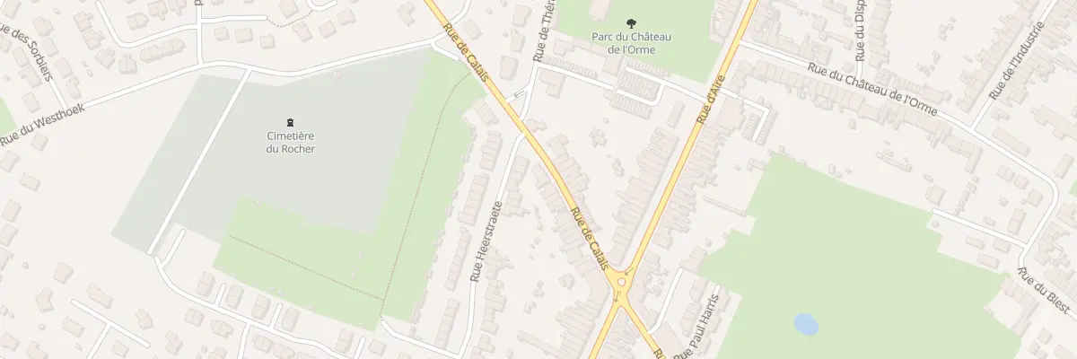 Plan du 21 Rue de Calais à Hazebrouck