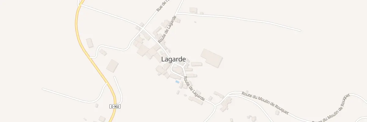 Plan du 5398 Lagarde à La Selve