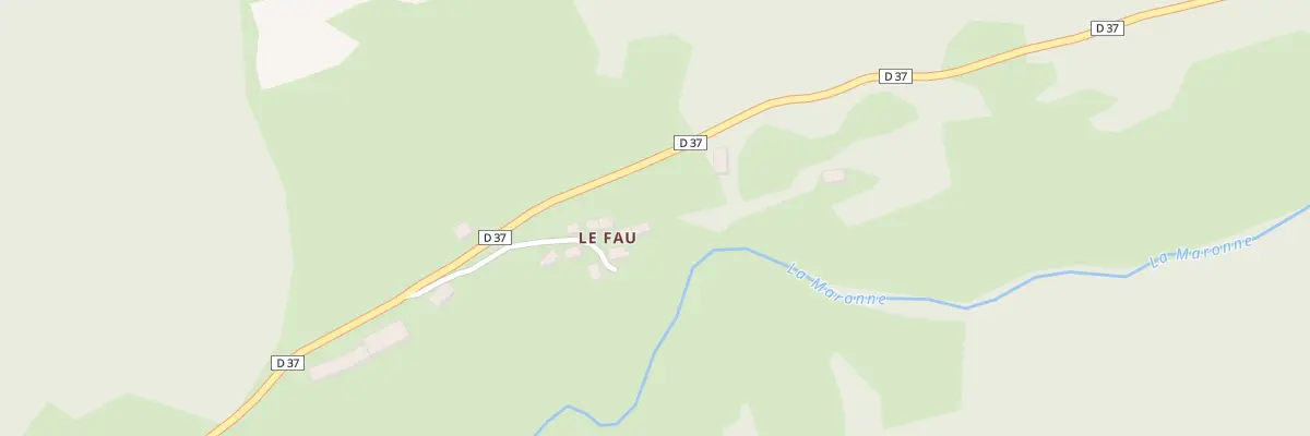Plan du 5032 Le Fau à Saint-Paul-de-Salers