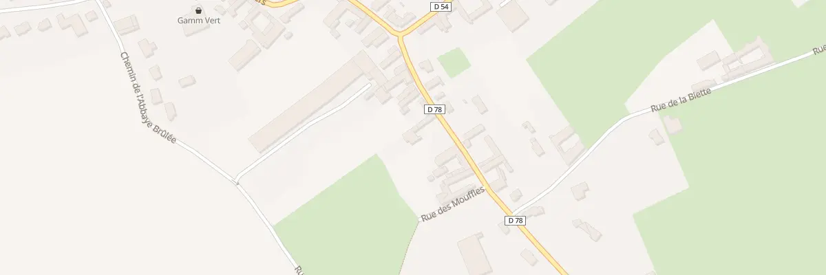 Plan du 8 Rue de Noyelle à Izel-lès-Hameau