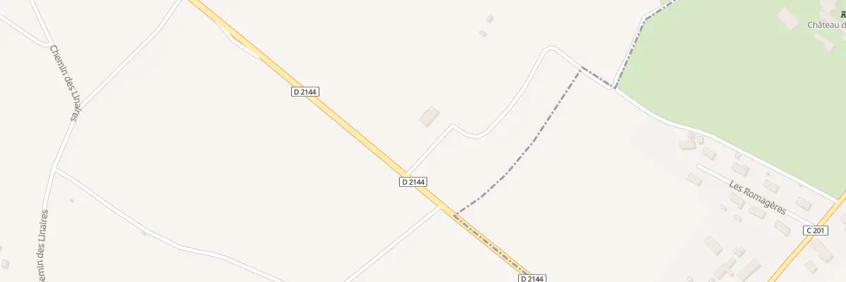 Plan du 172A Les Champs à Drevant