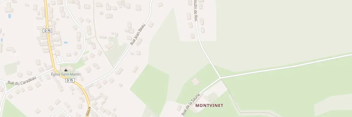 Plan du 8 Rue Jean Beau à Cinqueux