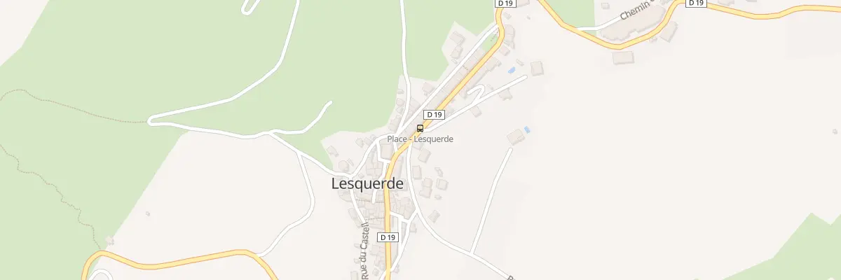 Plan du 30 Rue du Capitoul à Lesquerde