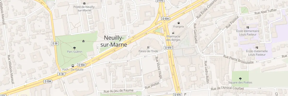 Plan du 1 Rue Paul et Camille Thomoux à Neuilly-sur-Marne