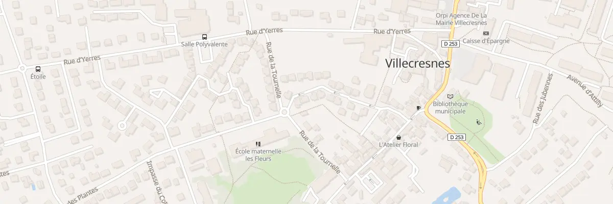 Plan du 3 Rue du Clos Saint Pierre à Villecresnes