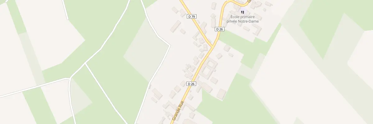 Plan du 344 Gr Grande Rue à Saulty
