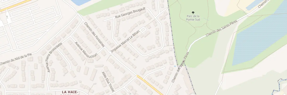 Plan du 50 Rue Georges Bougault à Villepinte