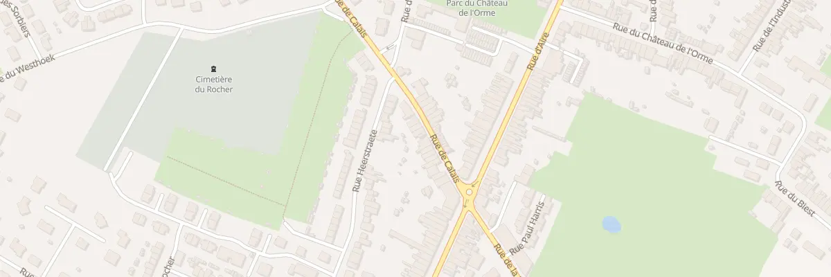 Plan du 15 Rue de Calais à Hazebrouck
