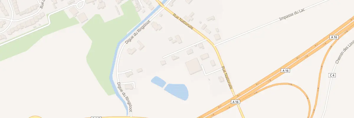 Plan du 6 Rue Nationale Les Moeres à Ghyvelde
