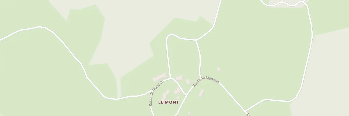 Plan du 5084 Le Mont à Larodde