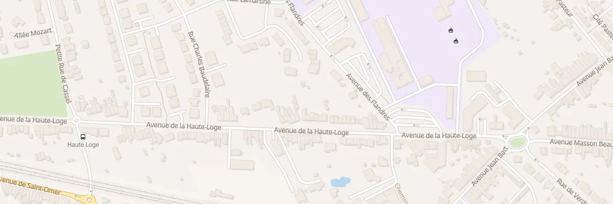 Plan du 42 Av de la Haute Loge à Hazebrouck