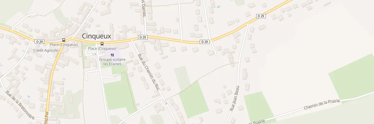 Plan du 20B Rue de Pont Ste Maxence à Cinqueux