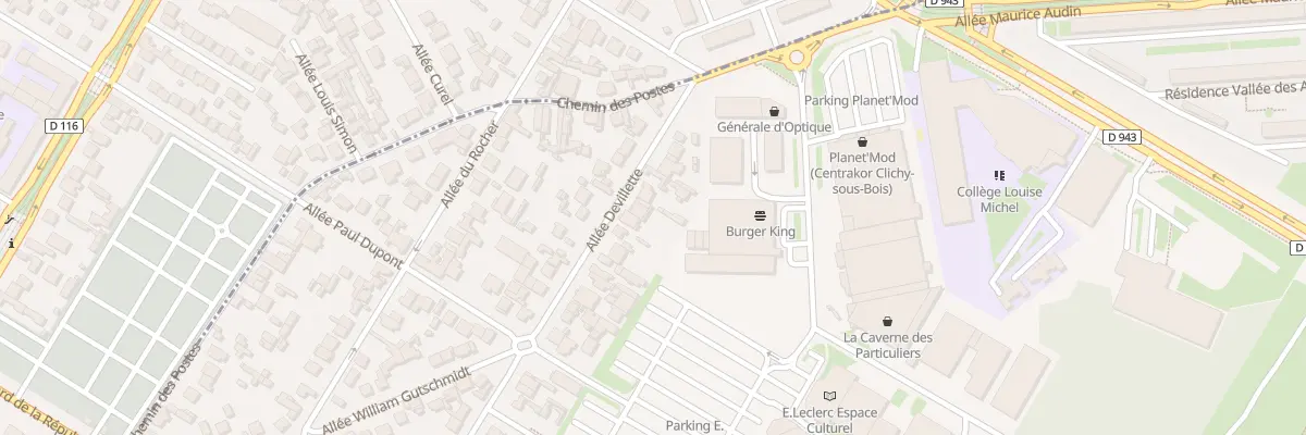 Plan du 42 All Devillette à Clichy-sous-Bois
