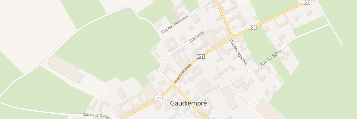 Plan du 31 Rue Principale à Gaudiempré