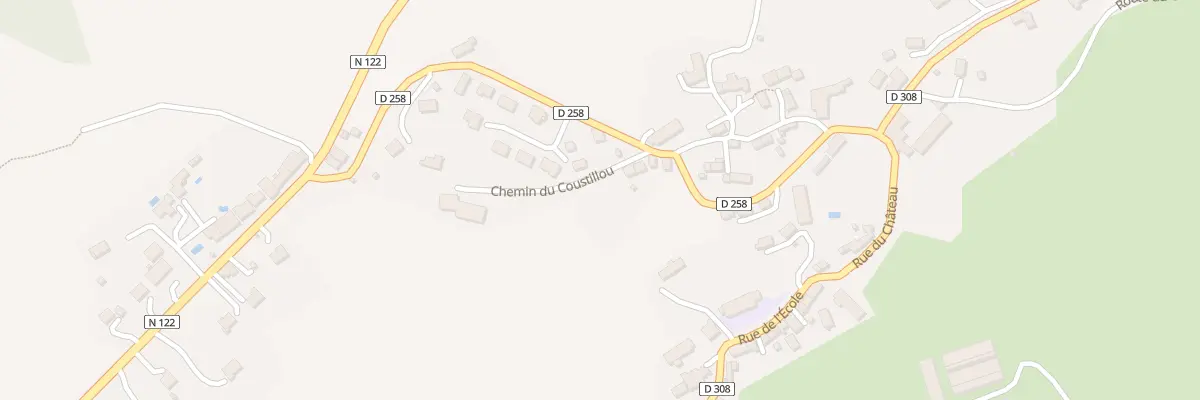 Plan du 5 Che du Coustillou à Yolet