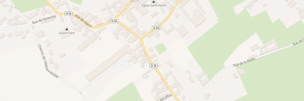 Plan du 1A Rue de Noyelle à Izel-lès-Hameau