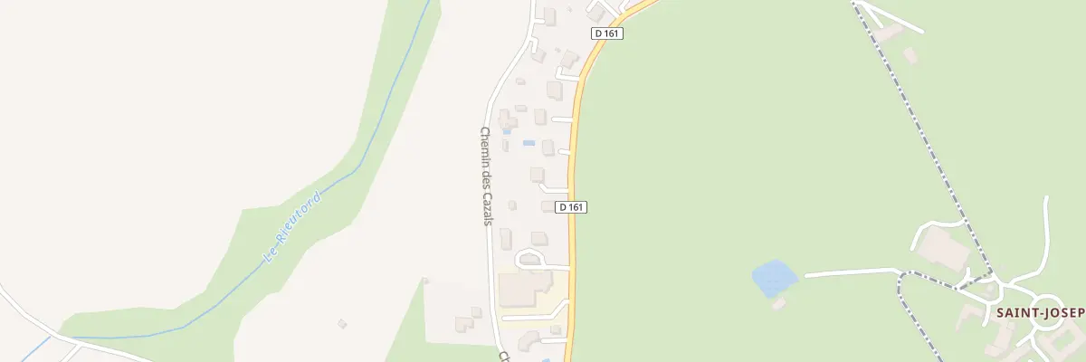 Plan du 11A Che des Cazals à Druelle Balsac
