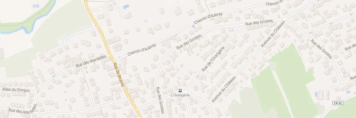 Plan du 36 Rue des Grottes à Villecresnes