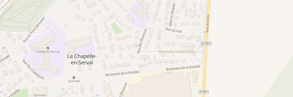 Plan du 212 Rue des Dimerons à La Chapelle-en-Serval